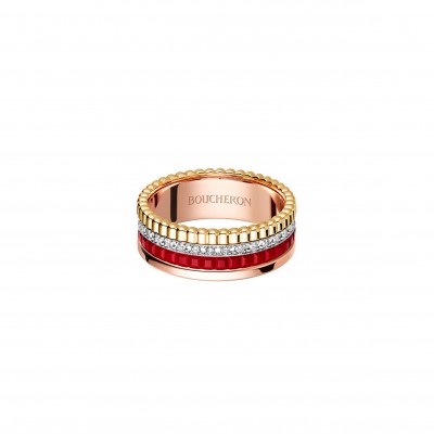BOUCHERON QUATRE RED EDITION SMALL RING JRG02938 BOUCHERON QUATRE RED EDITION SMALL RING JRG02938